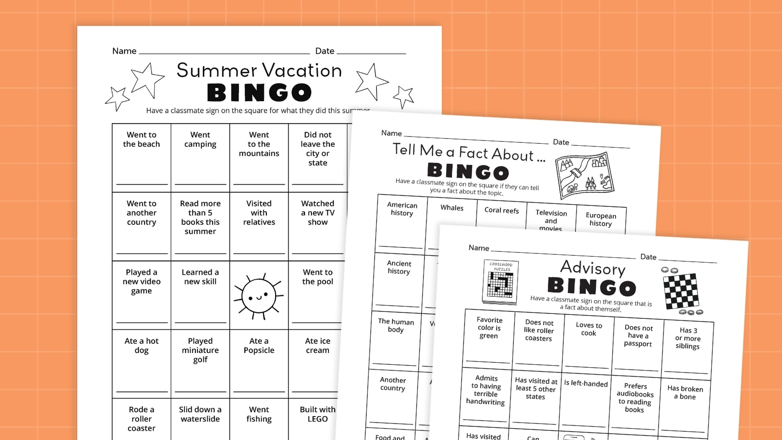 Icebreaker BINGO (Free Download)