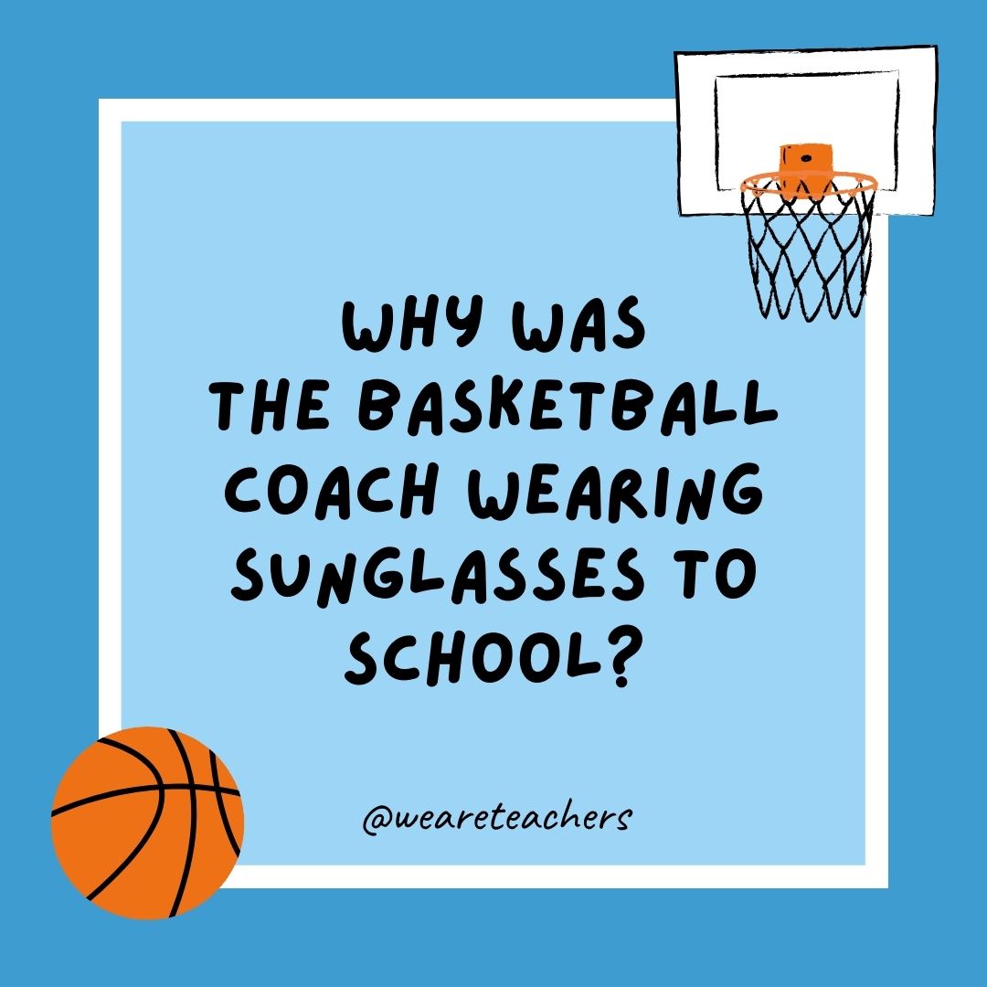 basketball jokes example