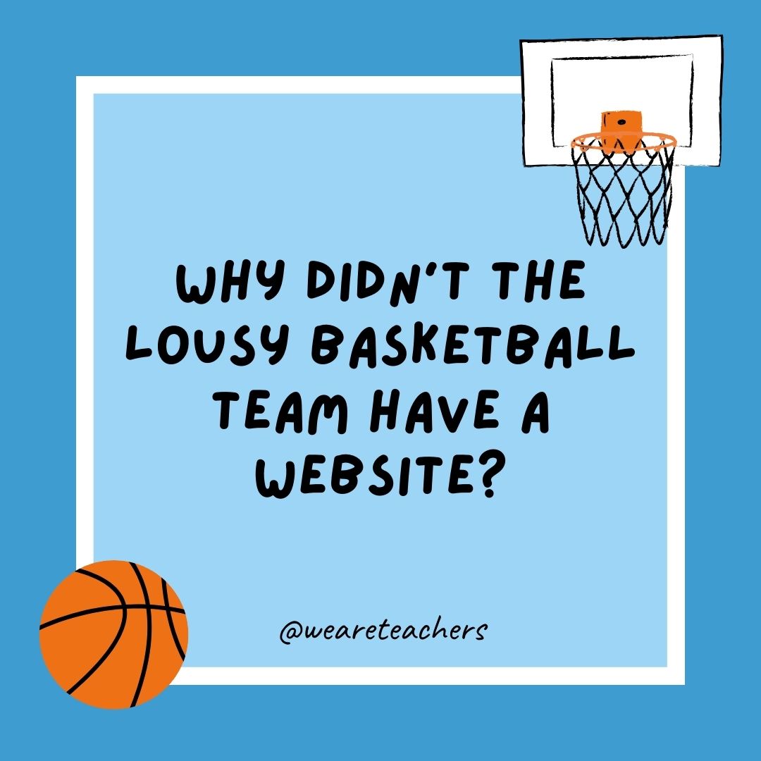 basketball jokes example