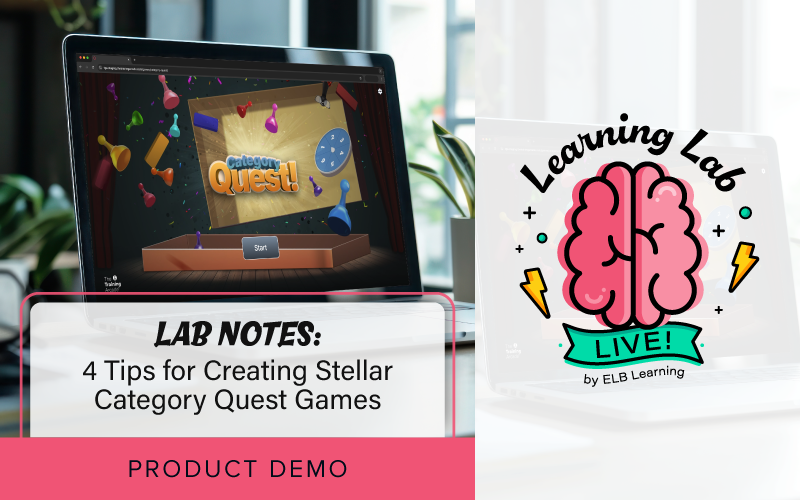 4 Tips for Creating Stellar Category Quest Games