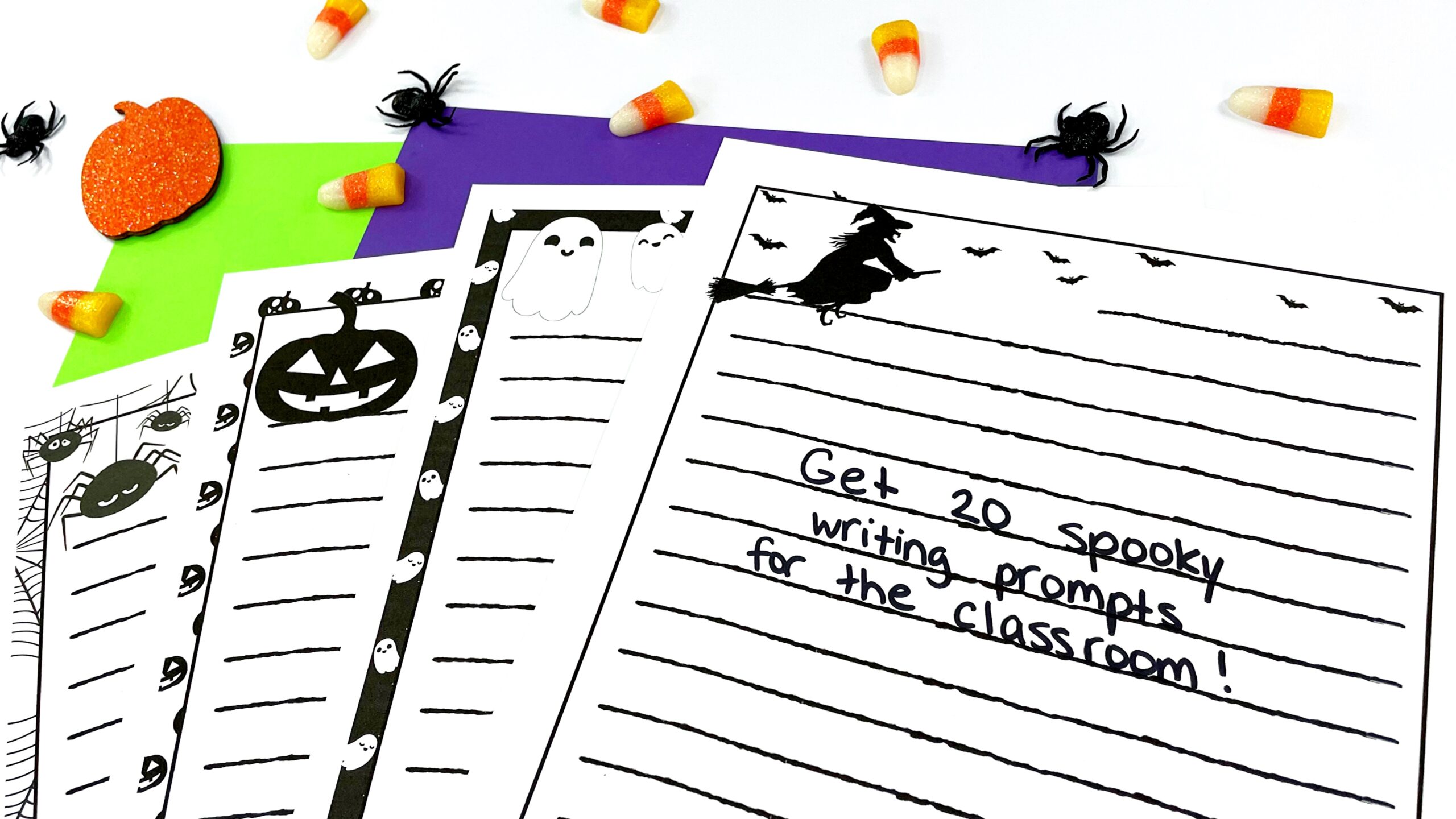 Halloween writing paper