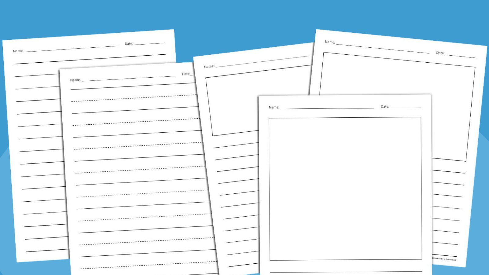 writing templates for students examples