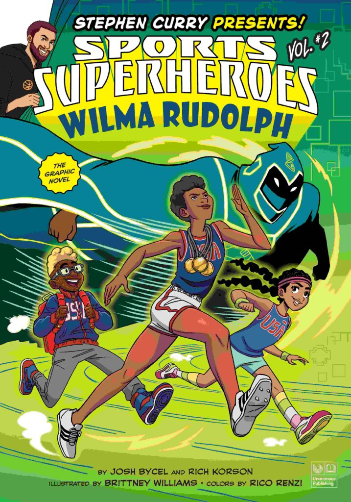 Sports Superheroes Sports Superheroes: Wilma Rudolph book cover