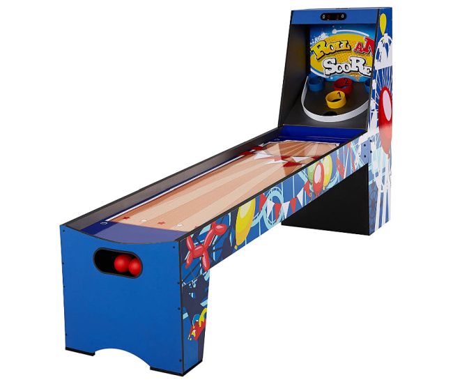 Carnival Games: Skeeball Home ball rolling game like skeeball that can be used for carnival games