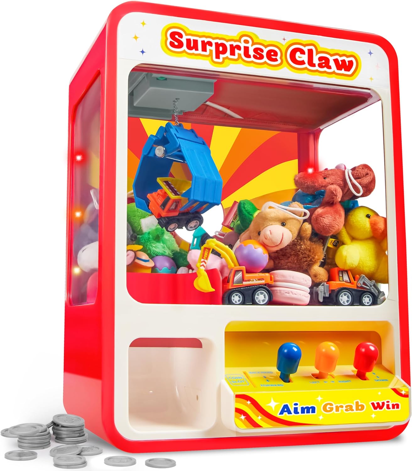 Carnival Games: Claw Game Mini toy claw game with toys and prizes inside