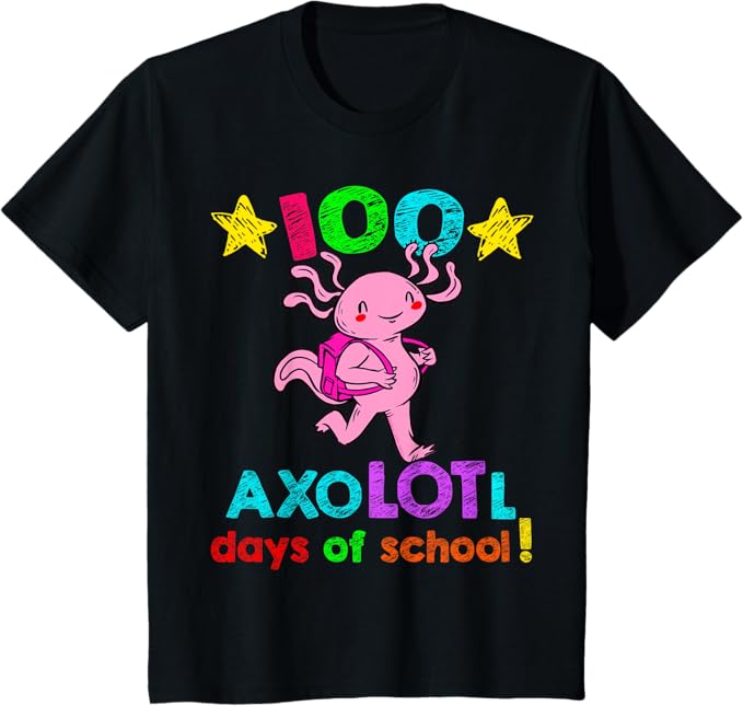 Short saying 100: Axolotl Days of School