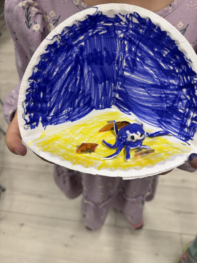 an image of a first grade science experiment