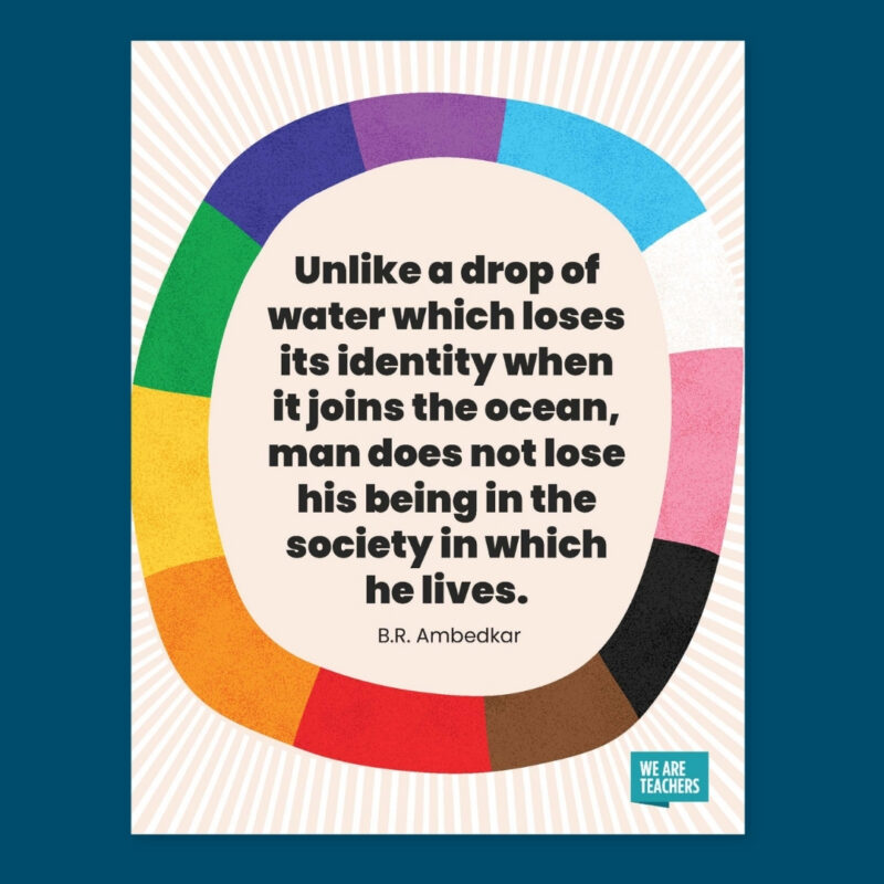 a printable Pride Month poster example