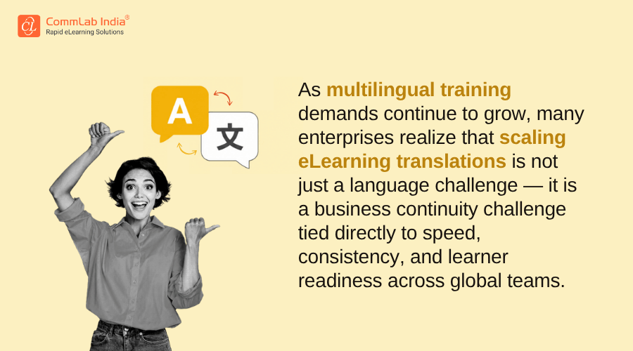 Why Are eLearning Translations Now a Business Continuity Priority