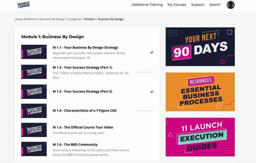 Business By Design Module 1