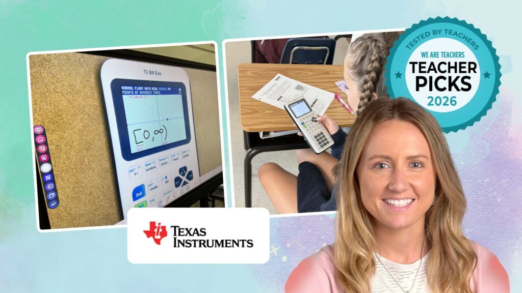 Feature image for the Texas Instruments Teacher Picks