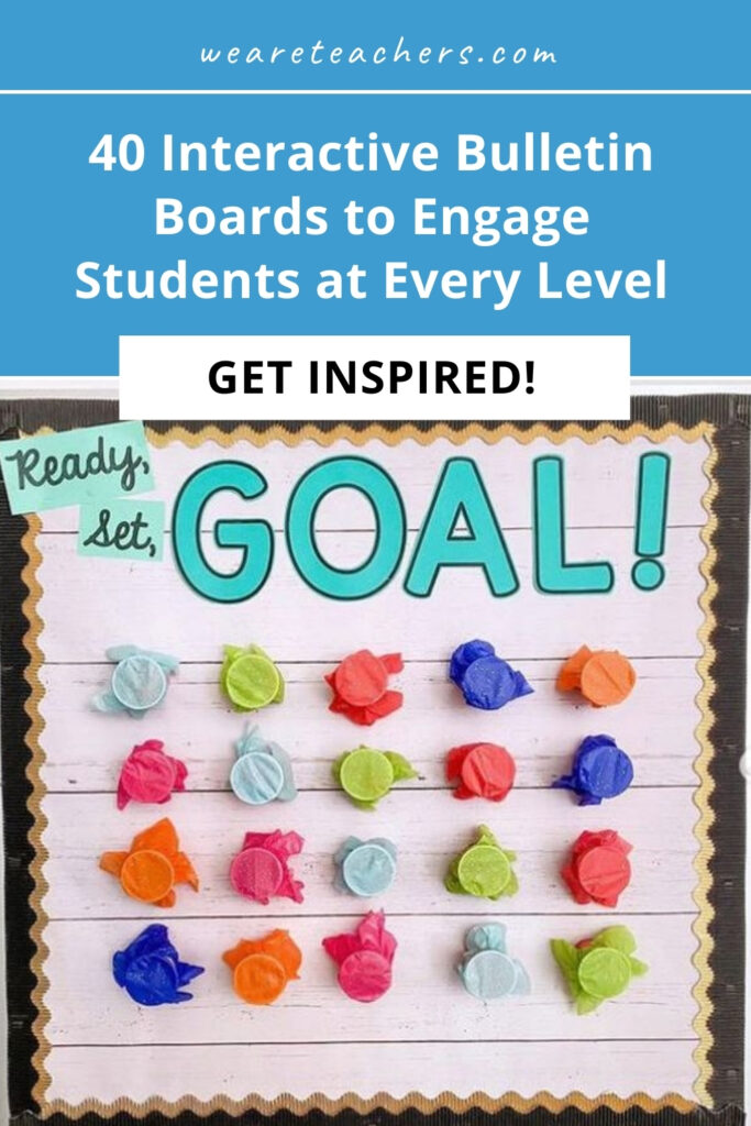 interactive-bulletin-boards-4 These interactive bulletin boards invite students to engage, respond, play, and learn in a variety of ways. Find options for every age.